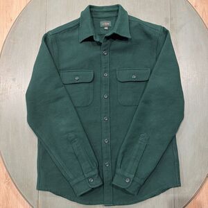 J.Crew BK216 Green Utility Workwear‎ Overshirt Chore Shirt Men’s Small